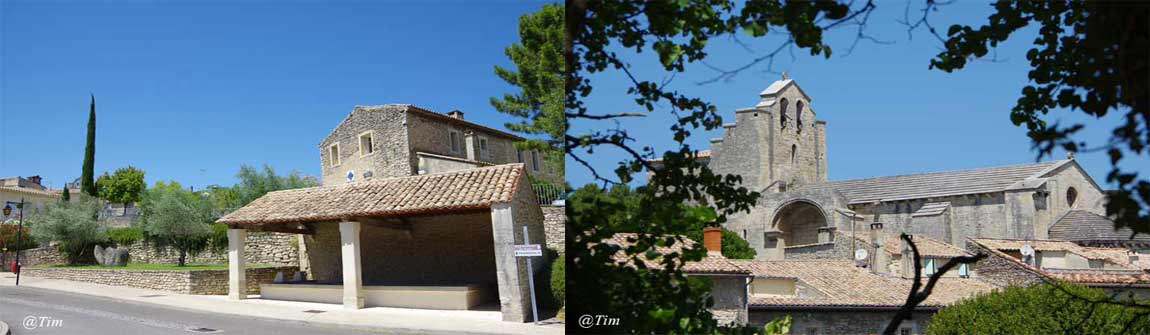 Le village de Saint-Restitut et son Eglise